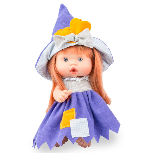 Papusa Marina  Pau Nenote Halloween 26 cm Vrajitoare