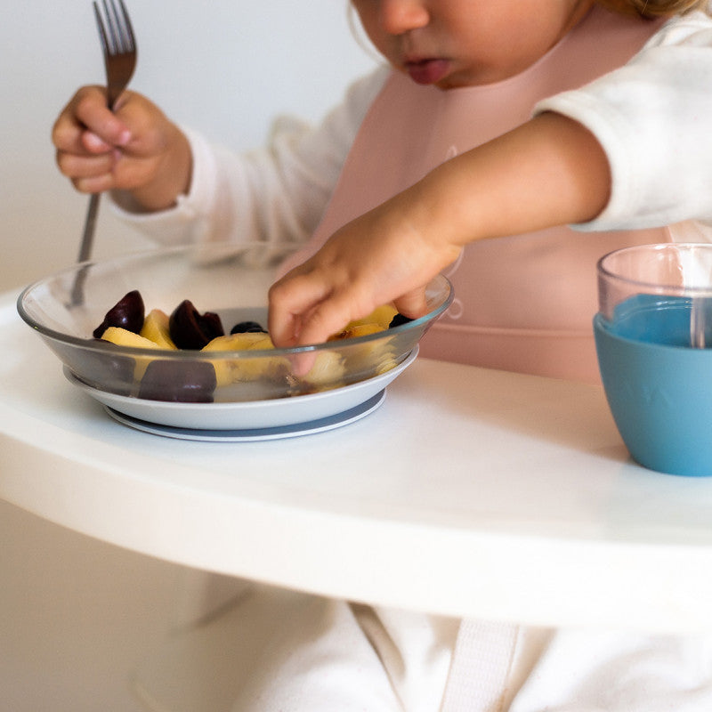 Set de masa 3 piese din sticla DURALEX cu suport antiaderent - Jungle