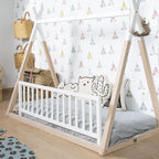 Protectie pat Childhome 120 cm Fag