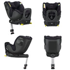 Scaun auto Avova Sperber-Fix 61 Pearl Black – colaj cu unghiuri diferite