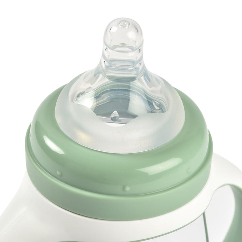 Biberon de invatare Beaba 2 in 1 din Tritan 210 ml