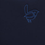 Insert scaun auto Avova – Atlantic Blue, detaliu broderie