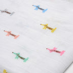 Set 3 museline Beaba din bumbac organic 70x70 cm Teckel Beige