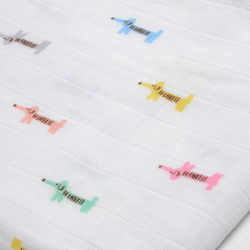 Set 3 Museline Beaba bumbac organic 70x70 cm Teckel Beige