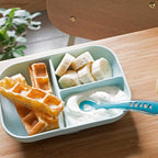 Set de masa silicon Beaba 2 piese