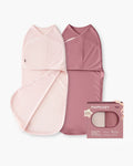 Pachet 2 săculeți swaddle Momcozy Bloom