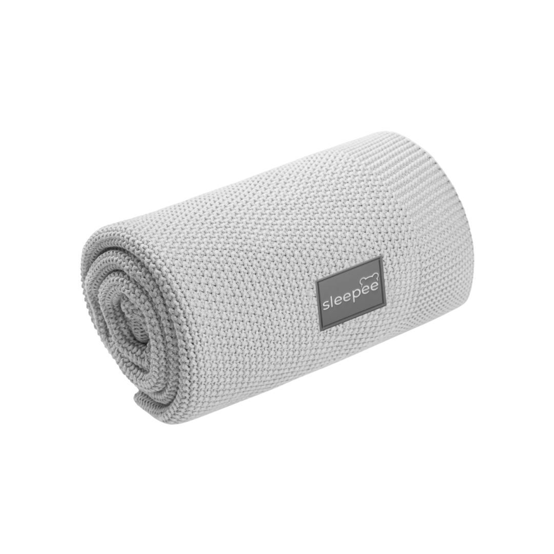 Paturica bebe Sleepee Bamboo Touch Light Grey