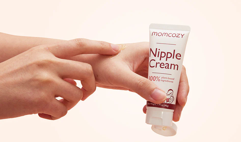 Crema hidratanta naturala mameloane Momcozy, 40 g