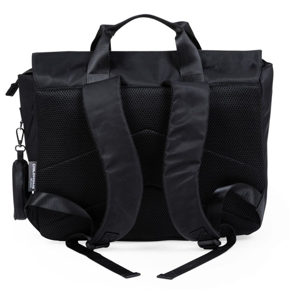 Ghiozdan Childhome My School Bag Negru