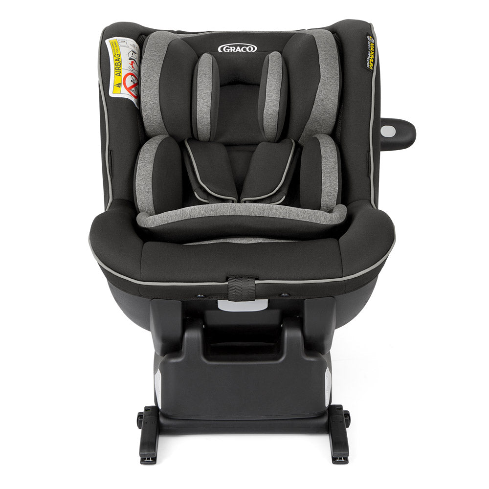 Scaun auto Graco Ascent i-Size Black + Baza Isofix