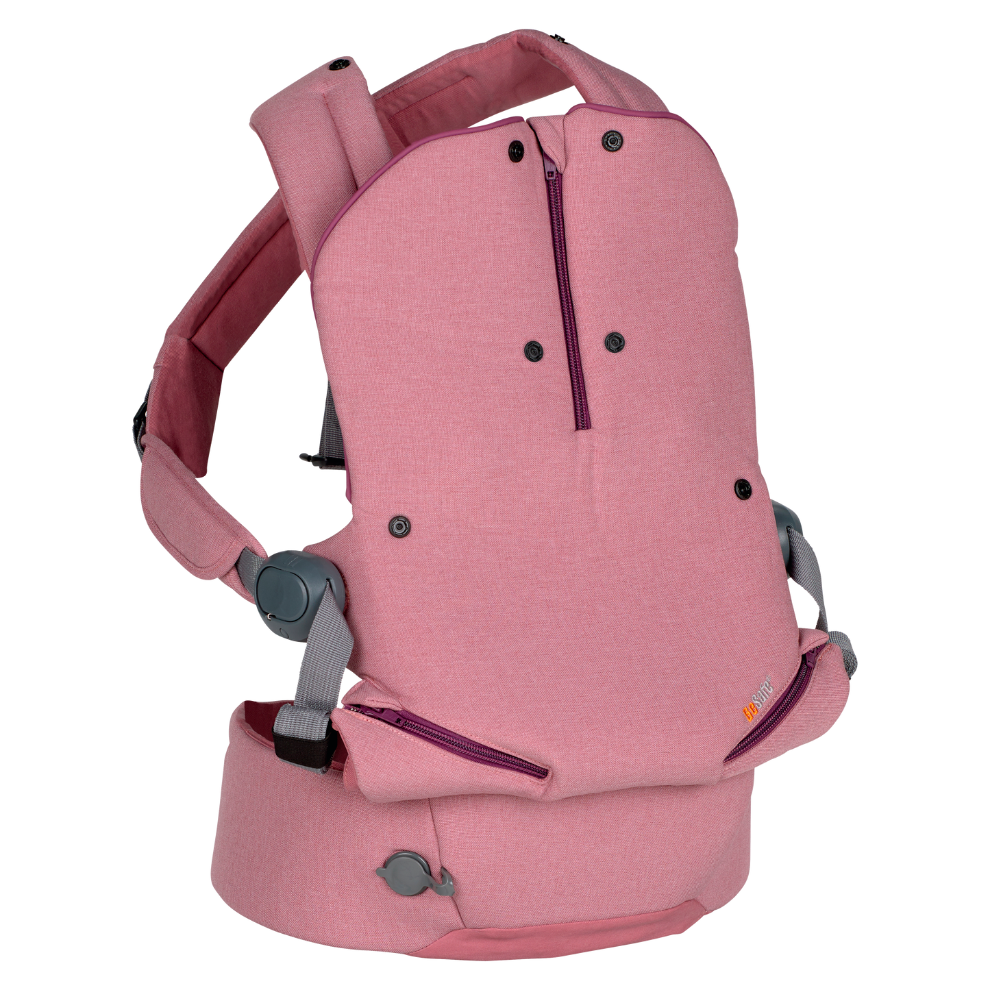 BeSafe Haven™ - Sistem de Purtare Ergonomic Premium Haze Leaf | 0-3 ani