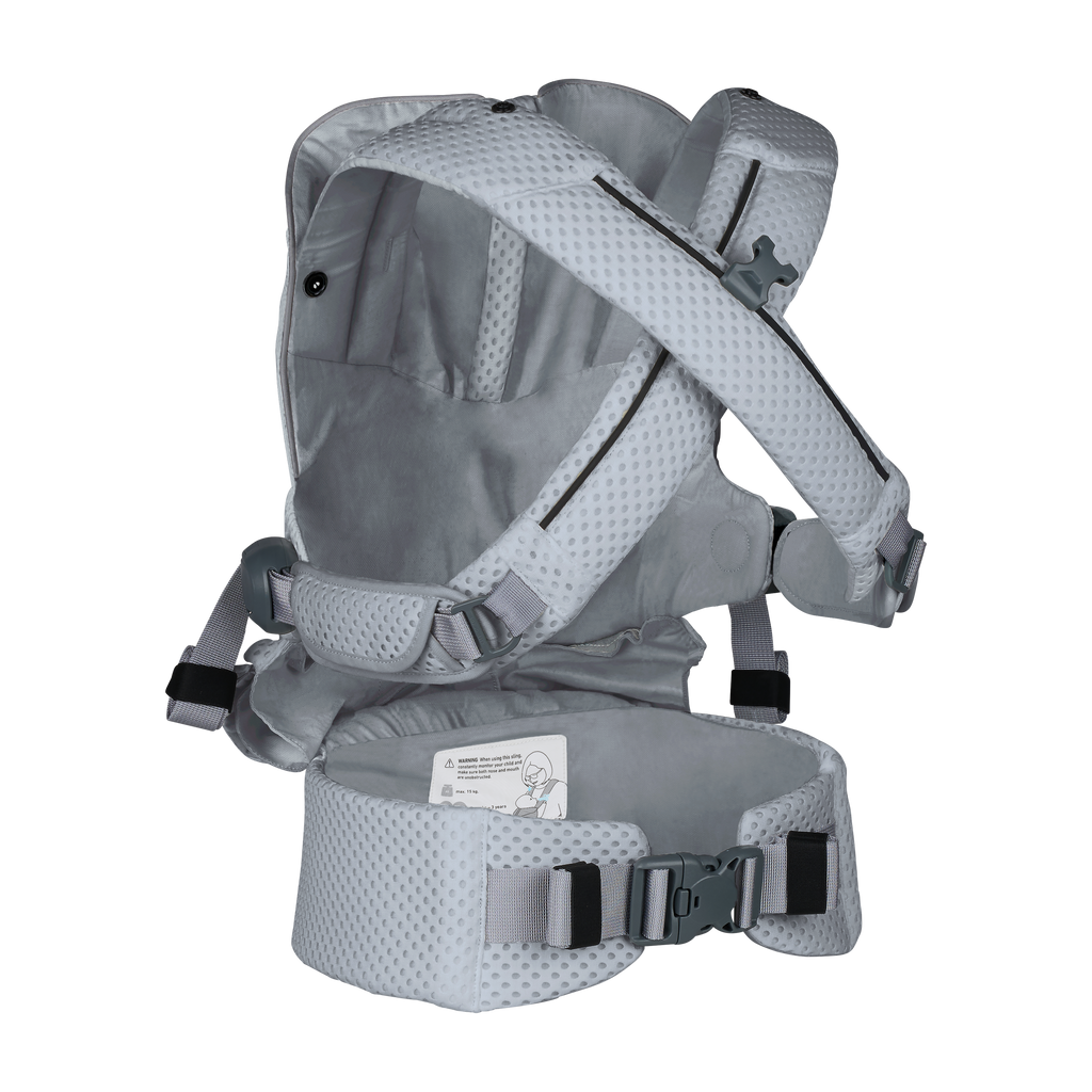 BeSafe Haven™ - Sistem de Purtare Ergonomic Premium Haze Leaf | 0-3 ani