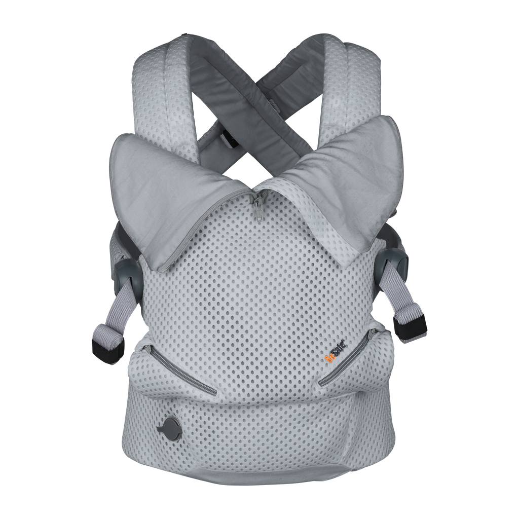 BeSafe Haven™ - Sistem de Purtare Ergonomic Premium Haze Leaf | 0-3 ani