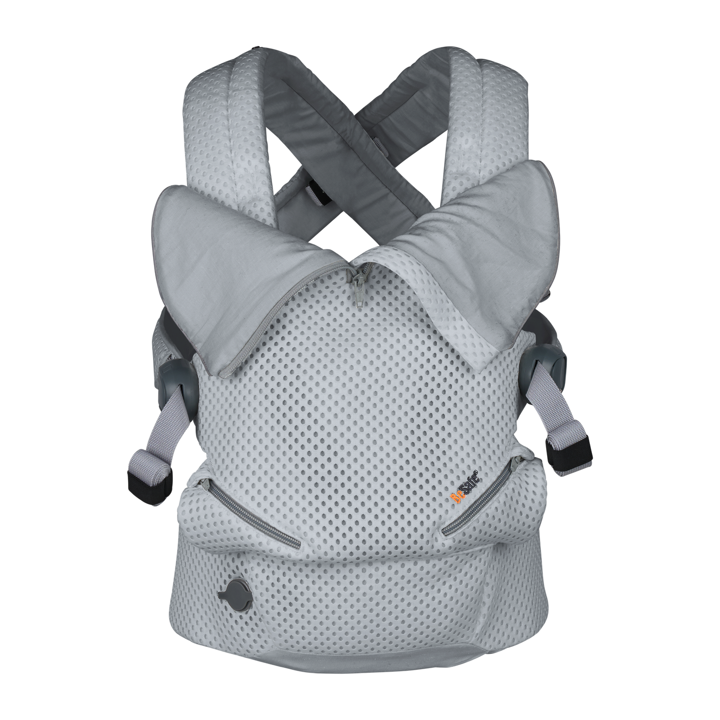 BeSafe Haven™ - Sistem de Purtare Ergonomic Premium Haze Leaf | 0-3 ani