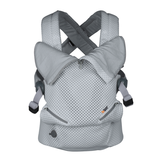 BeSafe Haven™ - Sistem de Purtare Ergonomic Premium Haze Leaf | 0-3 ani