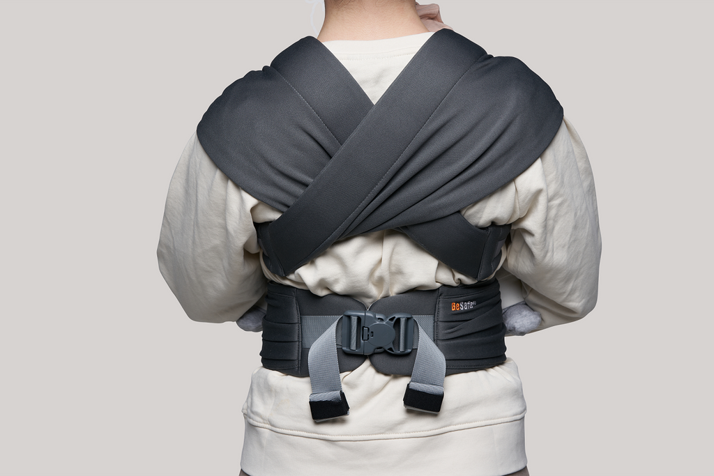 BeSafe Newborn Haven™ - Sistem de Purtare Ergonomic pentru Nou-Născuți Dusk Forest | 0-12 luni