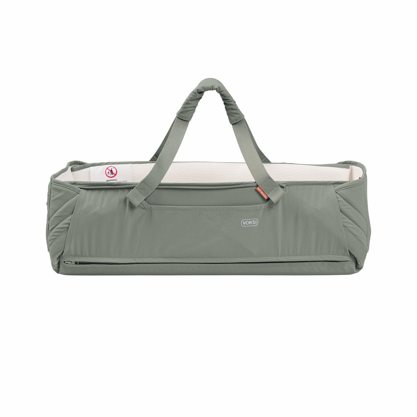 Pătuț pentru Transport Voksi® Carry Me Negru | 0-6 luni | Certificat OEKO-TEX