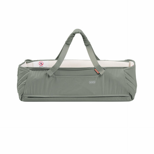 Pătuț pentru Transport Voksi® Carry Me Negru | 0-6 luni | Certificat OEKO-TEX