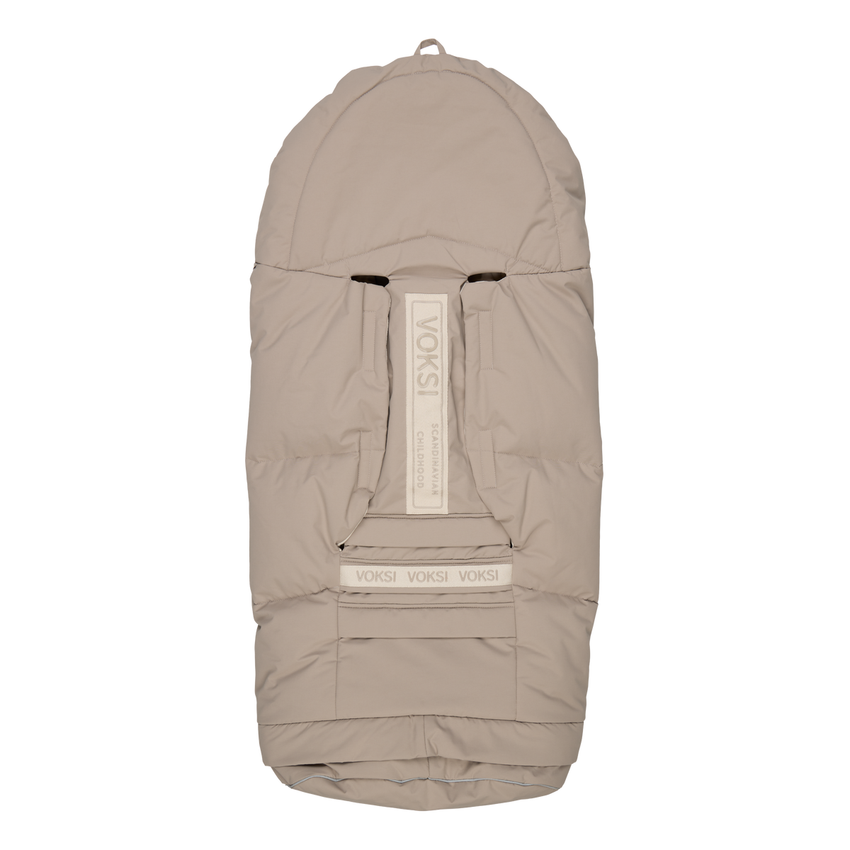 Sac de iarnă Voksi City Bej argilă – spate