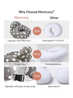 Perna de alaptat ajustabila cu suport Ergonomic - Momcozy Resigilata