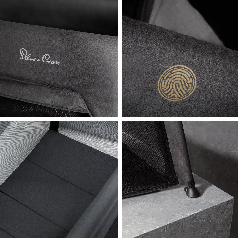 Patut de calatorie Silver Cross Slumber Carbon