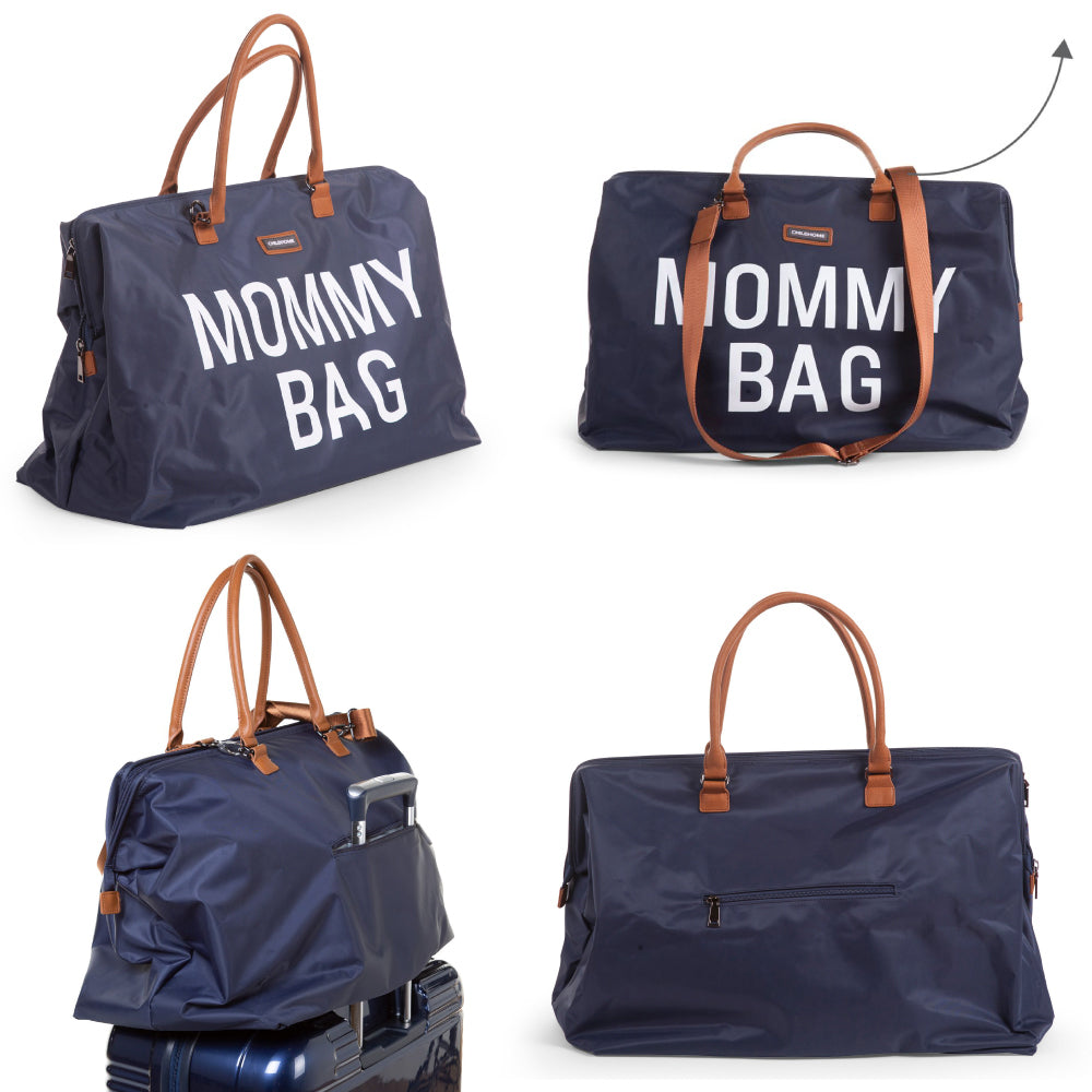 Geanta de infasat Childhome Mommy Bag Bleumarin