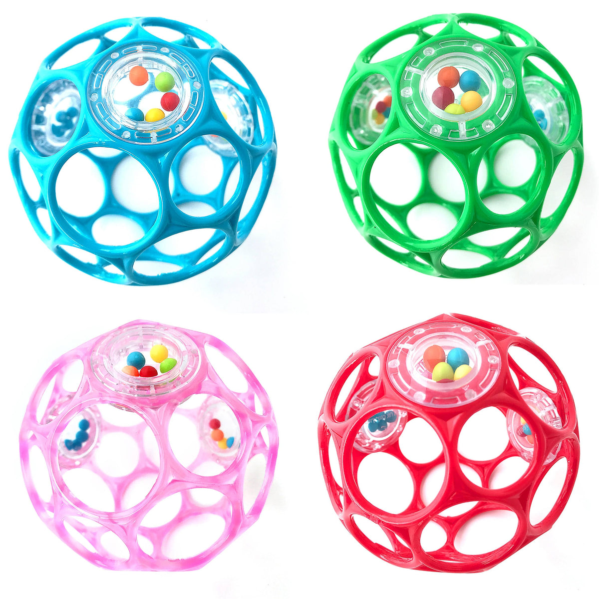 Set 12 Jucarii Zornaitoare Oball Rattle Bright Starts Design Premiat