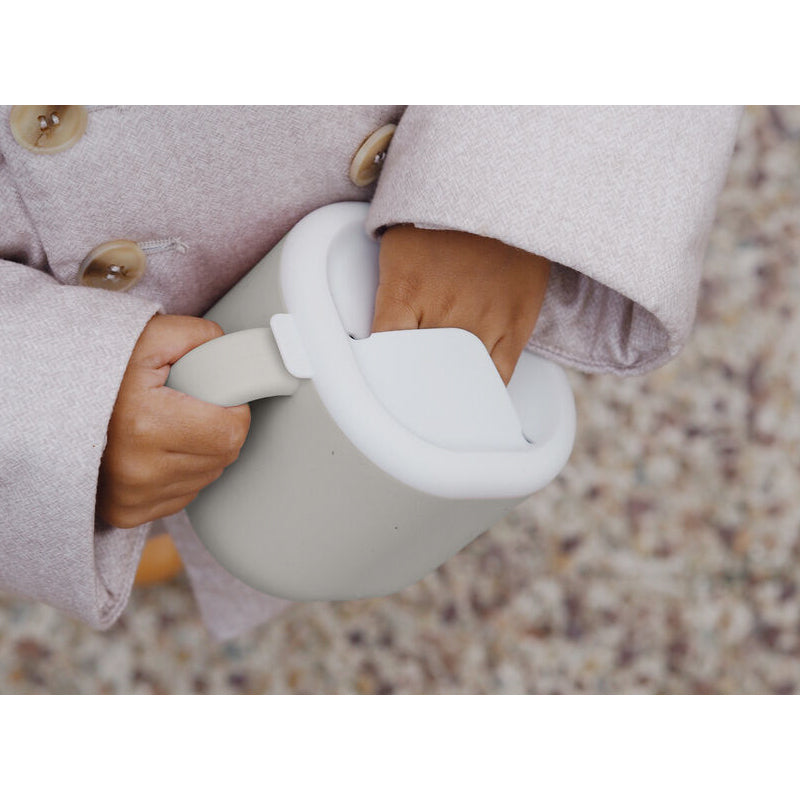 Recipient silicon pentru gustari Beaba Velvet Grey