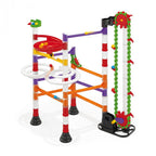 Pista cu bile Quercetti Migoga Marble Run Elevator – pistă asamblată cu elevator, alt unghi