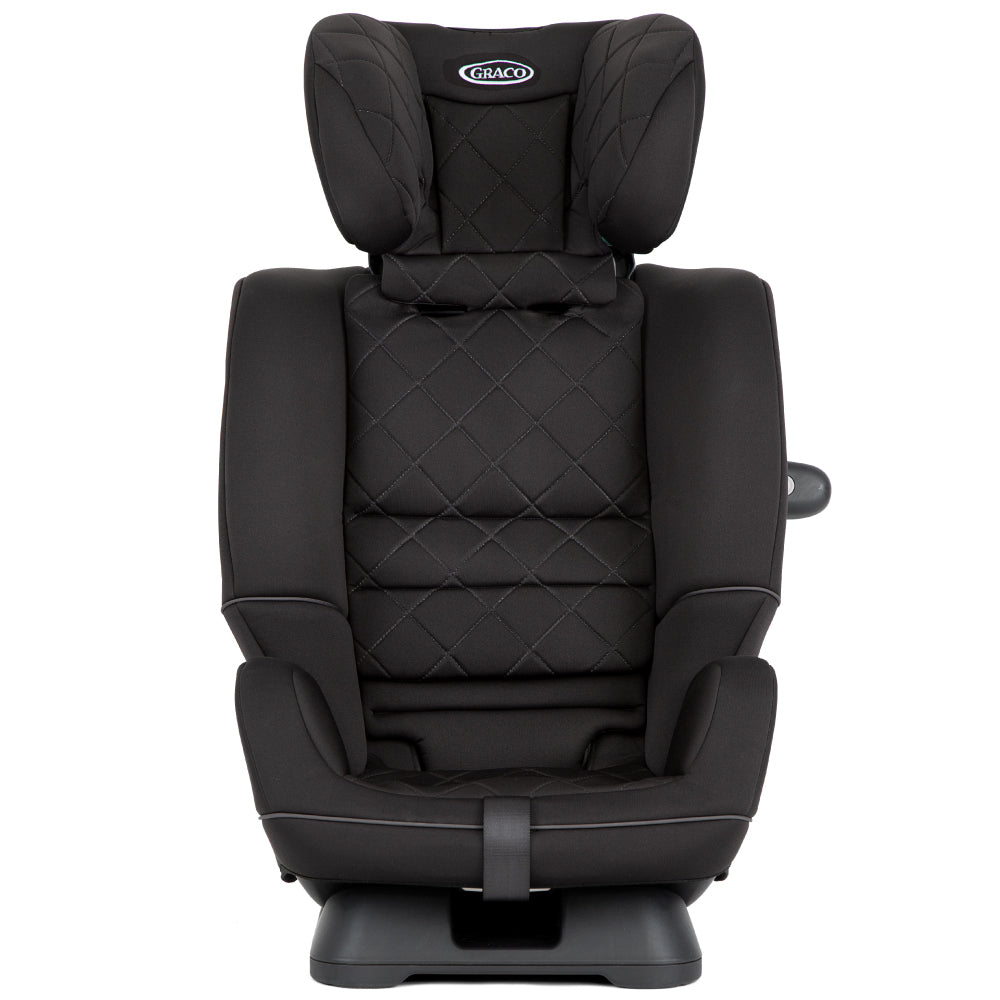 Graco - Scaun auto SlimFit Midnight, 40-145 cm, certificat R129 si testat ADAC