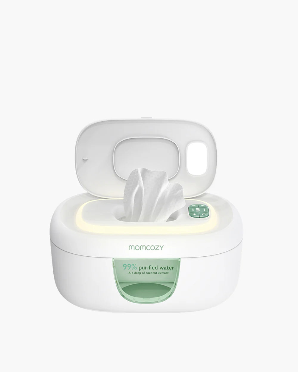 Incalzitor Dispenser Servetele Umede Momcozy 4 Niveluri Temperatura Lumina Nocturna