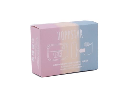 Set 3 role hartie termica color Hoppstar pentru aparat foto Artist