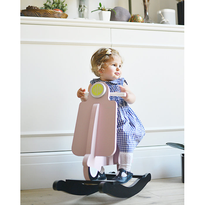 Balansoar Childhome Scooter, MDF Roz