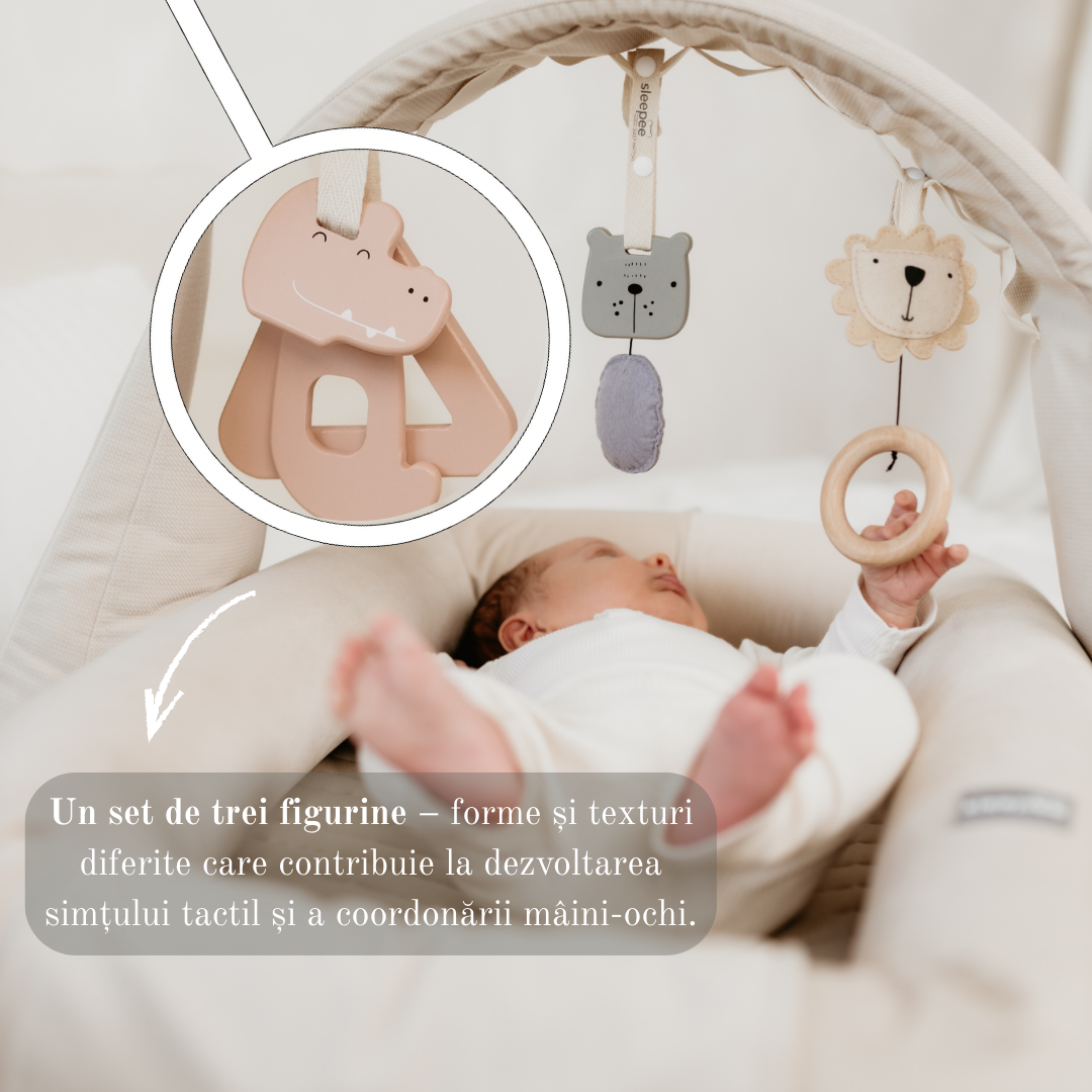 Baby Nest modular Sleepee cu arcada de jucarii