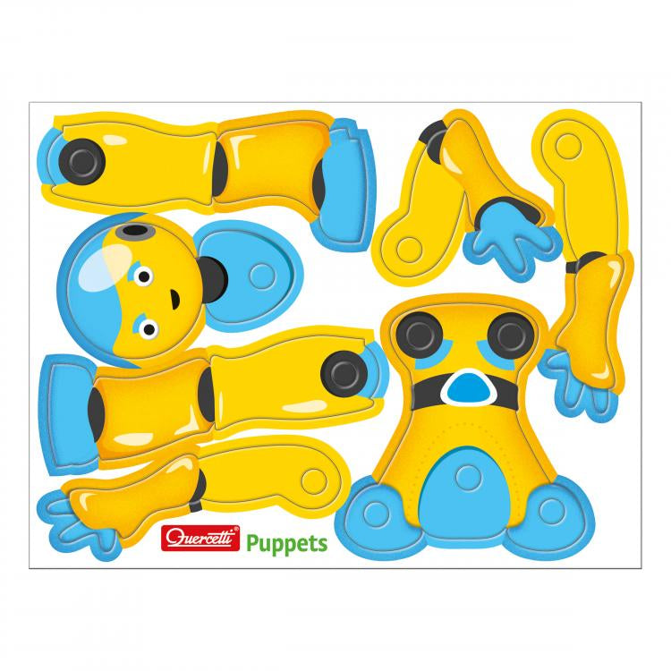 Quercetti Marionete Montessori - Joc Educativ Astronaut și Robot