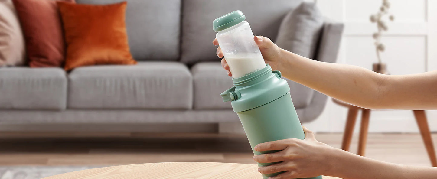 Termos Răcitor Portabil pentru Lapte Matern Momcozy Milk Cooler 600 ml
