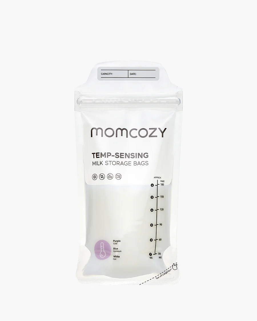 Pungi de stocare a laptelui matern cu senzor temperatura - Momcozy