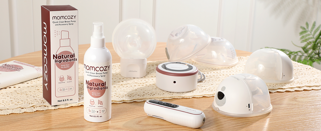 Spray curățare pompă sân Momcozy, imagine 2