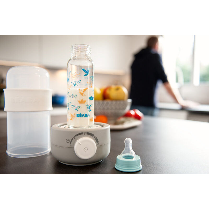 Incalzitor biberoane si sterilizator Baby Milk Second Gri