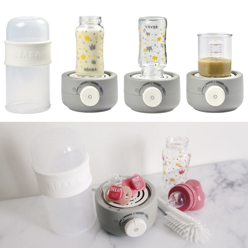 Incalzitor biberoane si sterilizator Baby Milk Second Gri