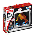 Joc mozaic luminos Quercetti Peg Brite, 120 piese – cutia Peg Brite