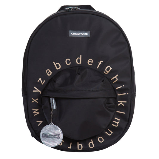 Ghiozdan Școlar Childhome ABC 29x12x38 cm Negru