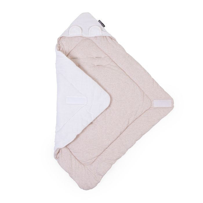 Paturica de infasat Childhome 75x75 cm, Jerse Muselina Teddy