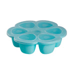 Recipient ermetic din silicon multiportii Beaba 6 x 150 ml