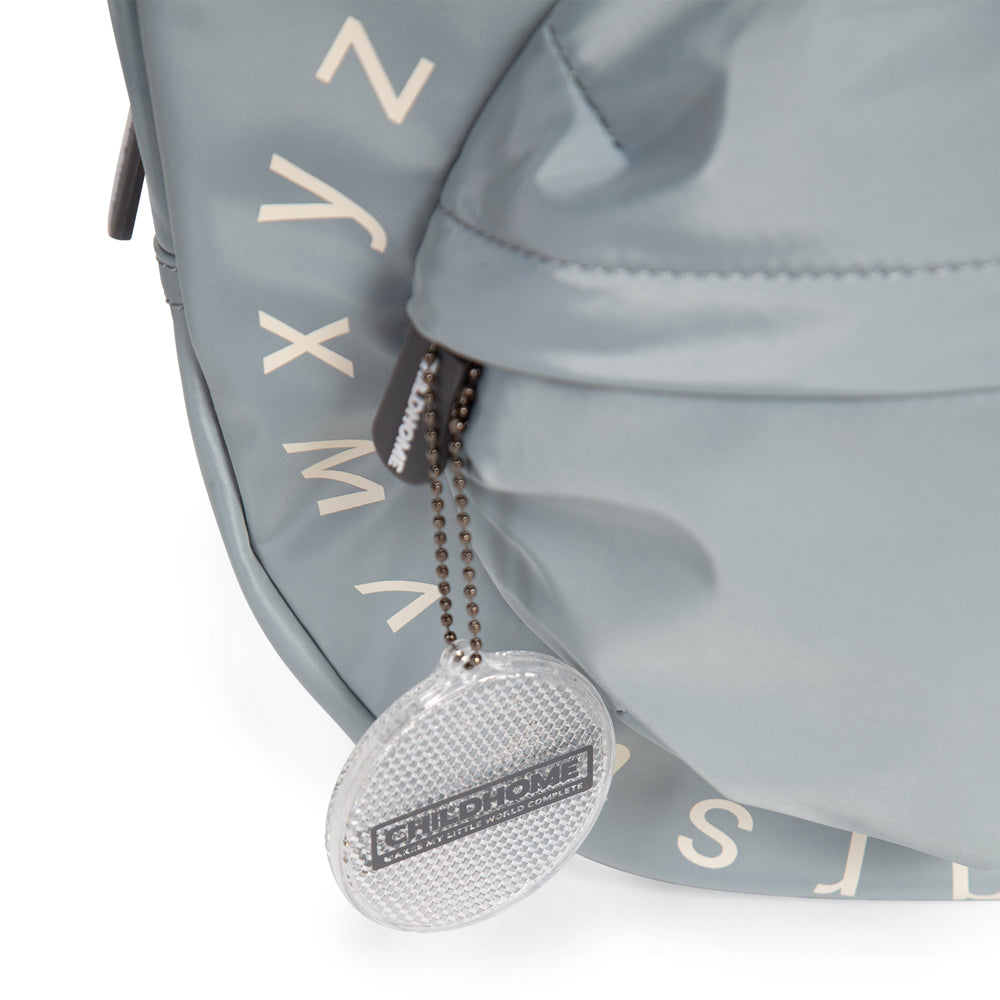 Ghiozdan Childhome ABC 29x12x38 cm Gri