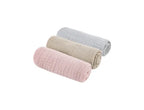 Set 3 museline din bumbac organic Sleepee, 30 x 30 cm