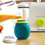 Recipient din silicon Beaba Squeez 180 ml