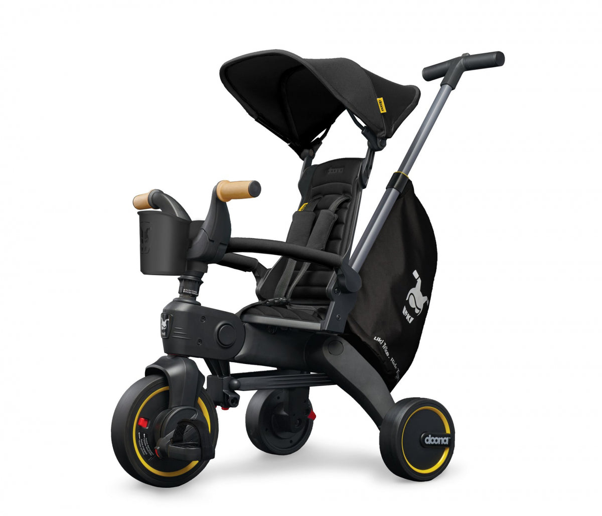 Tricicleta Doona Liki Trike S5 Nitro Black