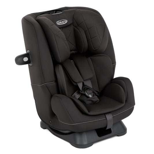 Graco - Scaun auto SlimFit Midnight, 40-145 cm, certificat R129 si testat ADAC