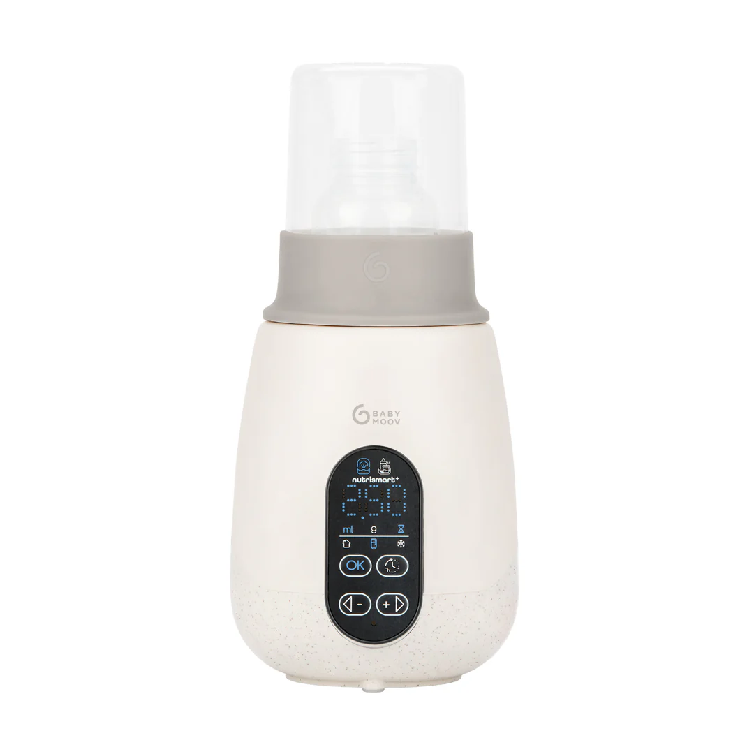 Încălzitor și Sterilizator Biberoane Babymoov NutriSmart+ 5 in 1 Mineral Beige